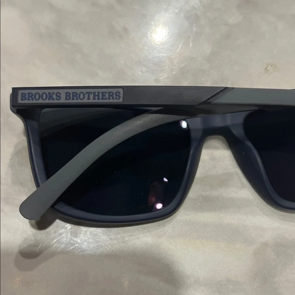 Brooks Brothers Navy Sunglasses